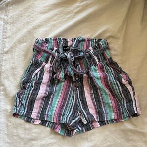 Striped Women's Shorts